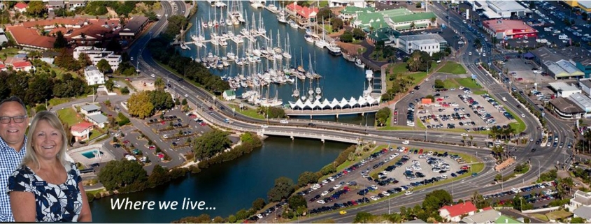 Team Davis in the vibrant city of Whangarei