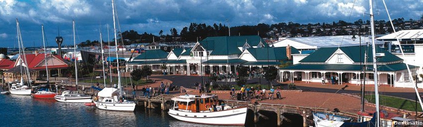 Whangarei Town Basin water front