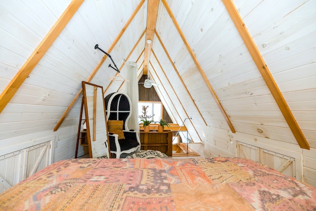 example of a remodeled attic