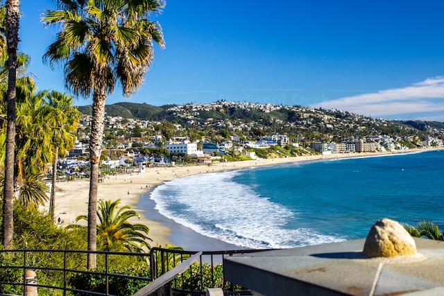 A view of Laguna Beach, Orange County.