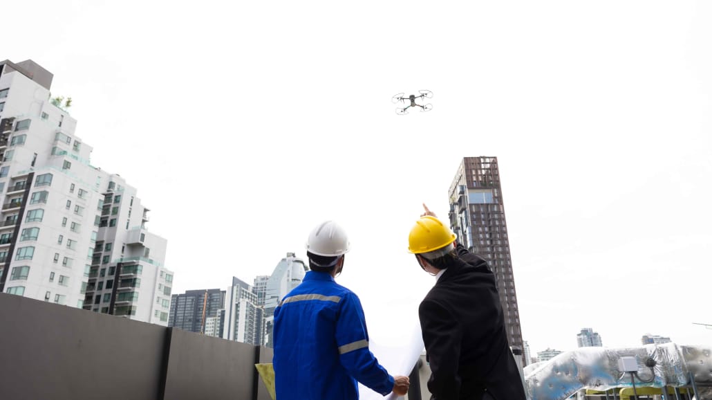 professional inspection engineering us drone survey building construction