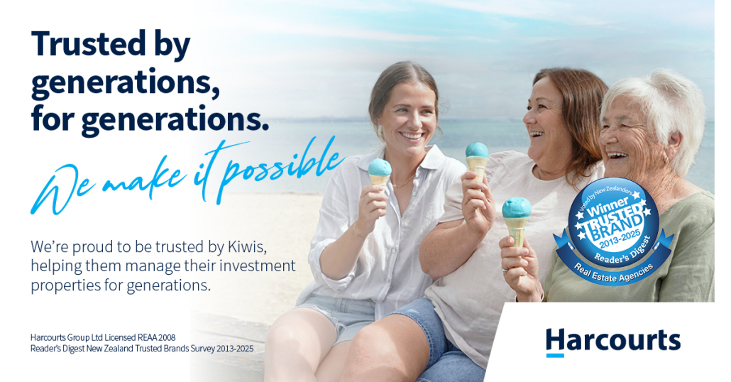 HARCOURTS REAL ESTATE VOTED NZ'S MOST TRUSTED BRAND AGAIN IN 2025