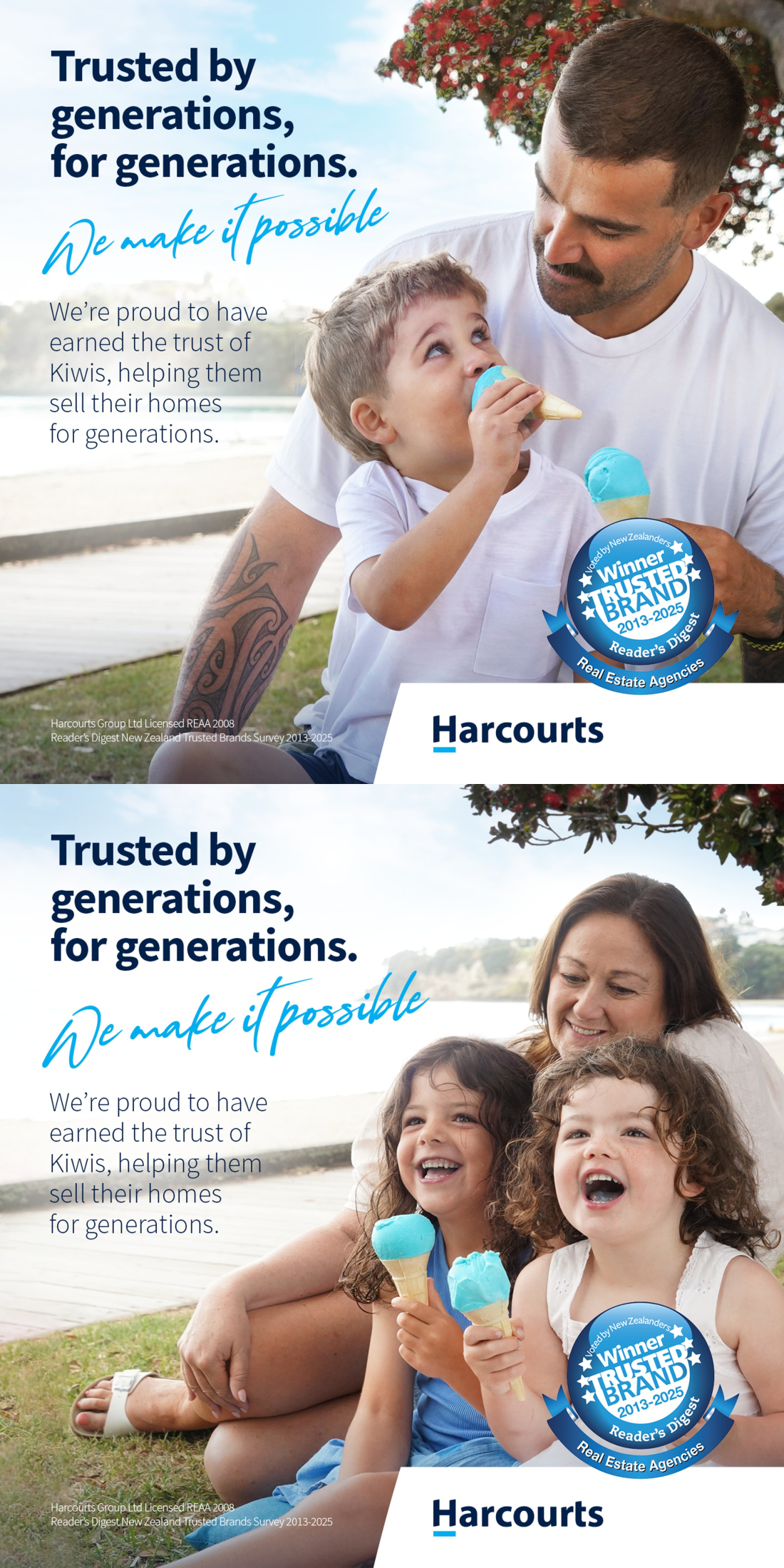 HARCOURTS THE MOST TRUSTED BRAND IN REAL ESTATE