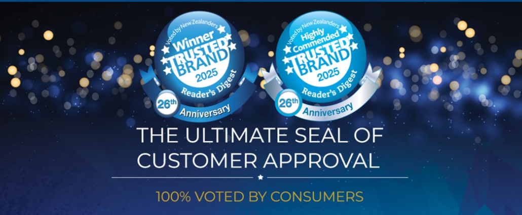 NEW ZEALAND'S MOST TRUSTED BRANDS VOTED BY ORDINARY KIWI'S