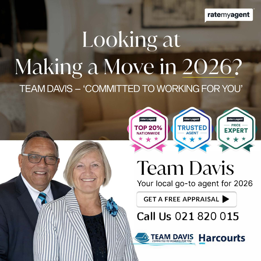 Thinking of Selling - Contact Team Davis with Harcourts Whangarei