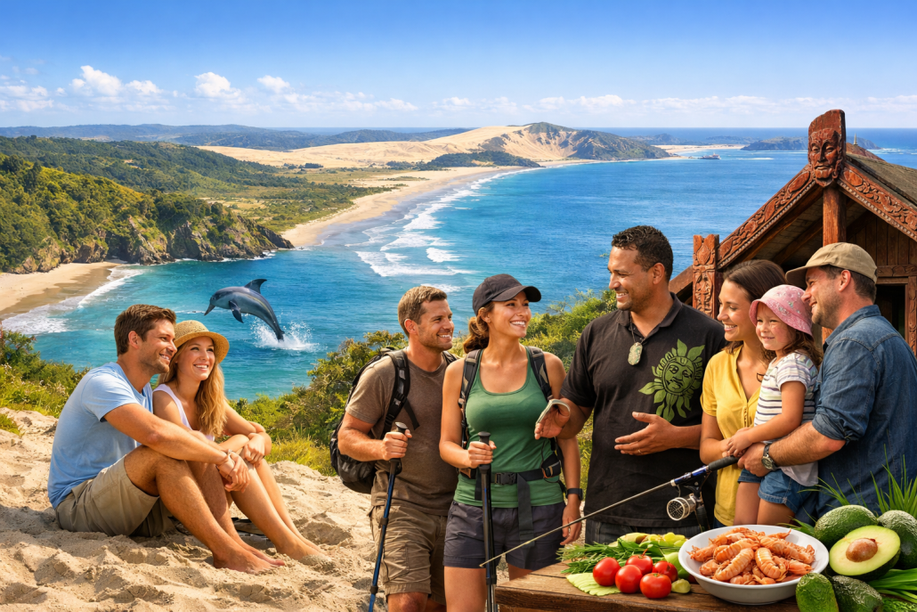 Northland's coastline stretches for miles